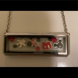 Origami Owl Charm Holder with Pandora Disney Floating Mini Charms Necklace